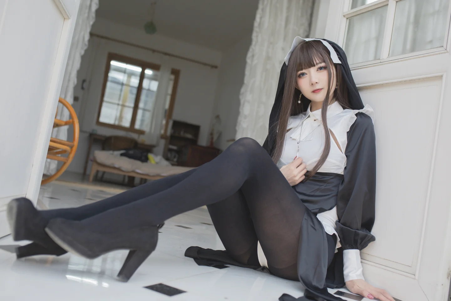 51酱 - No.016 修女 [24P-238MB] tg@simisebaisi 【丝足阁】021.webp